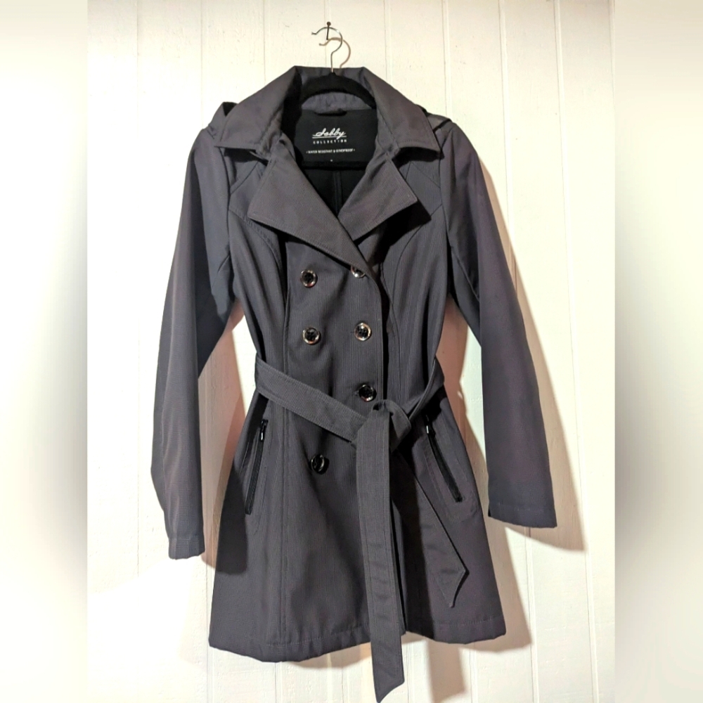 Sebby Collection Woman's Trench Coat